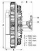 BERU LK110 Clutch, radiator fan